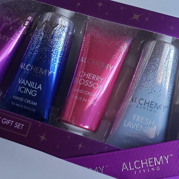 Alchemy Living Hand Cream Therapy Gift Set  6-Piece Set (6 x 2.54 fl oz) - Picture 4 of 6